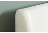 5ft King Size Halfen White Soft Fabric Upholstered Wood Bed Frame 5